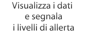 Visualizza i dati e segnala i livelli di allerta