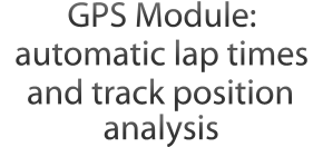 GPS Module: automatic lap times  and track position analysis