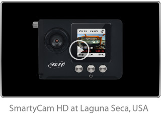 SmartyCam HD at Laguna Seca, USA